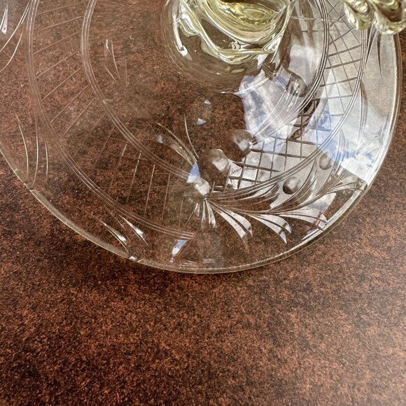 Tiffin Art Deco Double Candle Holders - Picture 10 of 13